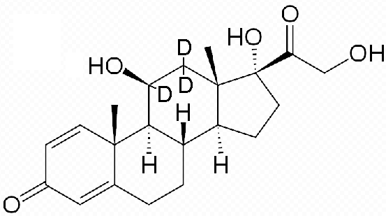 Prednisolone-d<sub>3</sub>