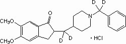 (+/-)-Donepezil-d<sub>4</sub> HCl (bis-methylene-d<sub>4</sub>)