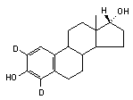 17α-Estradiol-2,4-d<sub>2</sub>