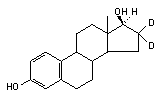 17β-Estradiol-16,16-d<sub>2</sub>