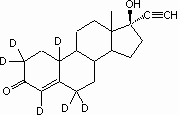 Norethindrone-2,2,4,6,6,10-d<sub>6</sub>