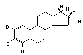 16α-Hydroxy-17β-estradiol-2,4-d<sub>2</sub>