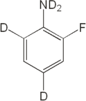 2-Fluoroaniline-4,6-d<sub>2</sub>,ND2