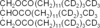 Glyceryl Tri(hexadecanoate-13,13,14,14,15,15,16,16,16-d<sub>9</sub>)