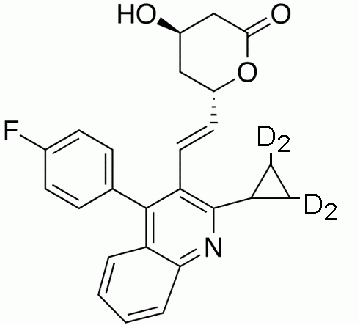 Pitavastatin Lactone-d<sub>4</sub>