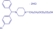 Hydroxyzine-d<sub>4</sub> DiHCl (2-hydroxyethoxy-d<sub>4</sub>-ethyl)