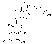 1,25-Dihydroxy Vitamin D3-d<sub>3</sub>
