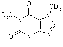 1,7-Dimethylxanthine-d<sub>6</sub>