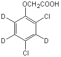 2,4-Dichlorophenoxy-3,5,6-d<sub>3</sub>-acetic acid