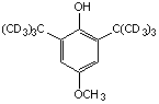 2,6-Di-(tert-butyl-d<sub>9</sub>)-4-methyloxyphenol