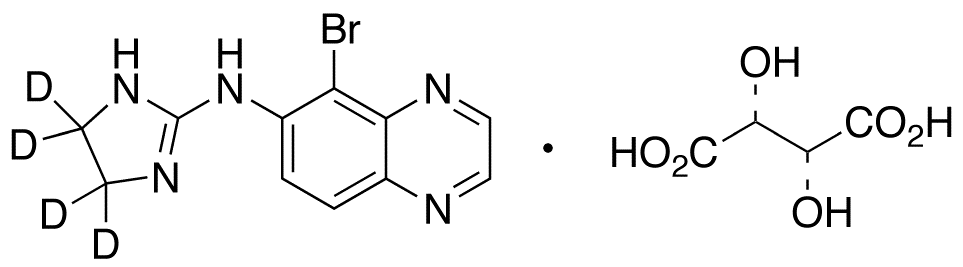 Brimonidine-d<sub>4</sub> L-Tartrate