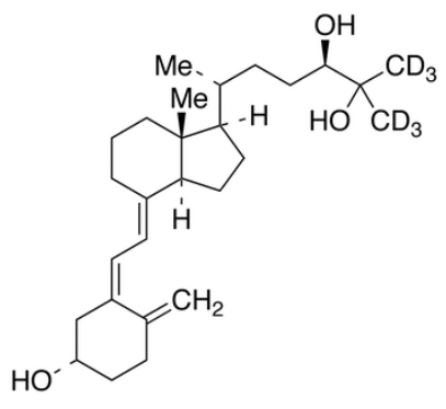 24(R),25-Dihydroxy vitamin D3-26,26,26,27,27,27-d<sub>6</sub>