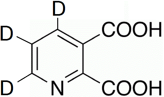 2,3-Pyridinedicarboxylic acid-d<sub>3</sub>