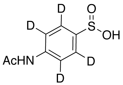4-Acetamidobenzenesulfinic Acid-d<sub>4</sub>