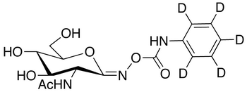 (Z)-O-(2-Acetamido-2-deoxy-D-glucopyranosylidene)amino-N-Phenyl-d<sub>5</sub>-carbamate