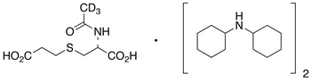 N-(Acetyl-d<sub>3</sub>)-S-(2-carboxyethyl)-L-cysteine Bis(dicyclohexylamine) Salt
