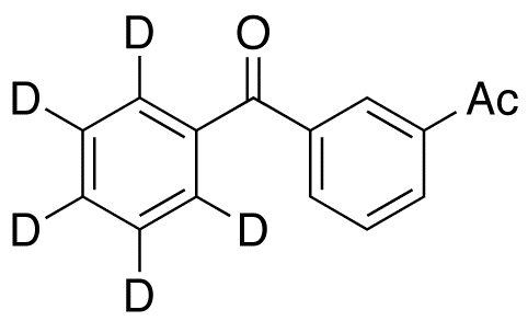 3-Acetylbenzophenone-d<sub>5</sub>