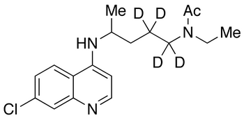 N-Acetyl Desethyl Chloroquine-d<sub>4</sub>