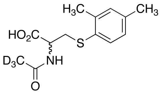 N-Acetyl-S-(2,4-dimethylbenzene)cysteine-d<sub>3</sub>(R/S Mixture)