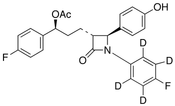 3-O-Acetyl Ezetimibe-d<sub>4</sub>