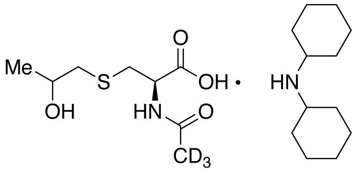 N-Acetyl-S-(2-hydroxypropyl)cysteine-d<sub>3</sub> Dicyclohexylammonium Salt