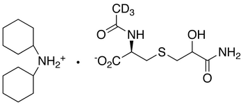 N-Acetyl-S-(2-hydroxy-3-propionamide)-L-cysteine-d<sub>3</sub> Dicyclohexylammonium Salt