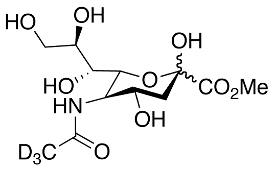 N-Acetylneuraminic Acid Methyl Ester-d<sub>3</sub>