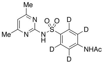 N-Acetyl Sulfamethazine-d<sub>4</sub>