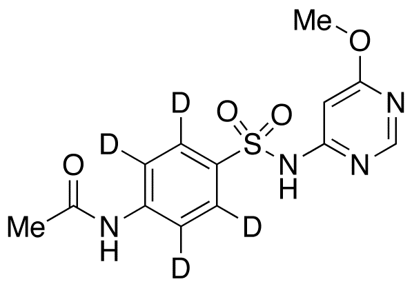 Acetylsulfamonomethoxine-d<sub>4</sub>