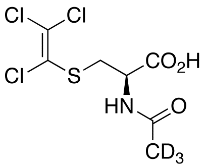 N-Acetyl-S-(trichlorovinyl)-L-cysteine-d<sub>3</sub>