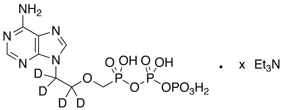 Adefovir-d<sub>4</sub> Diphosphate Triethylamine Salt