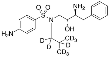4-Amino-N-((2R,3S)-3-amino-2-hydroxy-4-phenylbutyl)-N-(isobutyl-d<sub>9</sub>)benzenesulfonamide