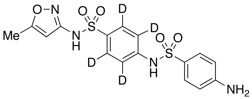 N-(4-Aminobenzenesulfonyl) Sulfamethoxazole-d<sub>4</sub>