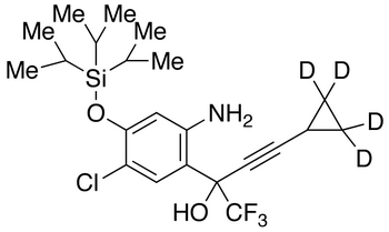 2-Amino-5-chloro-α-(cyclopropyl-d<sub>4</sub>-ethynyl)-4-isopropylsilyloxy-α-(trifluoromethyl)benzenemethanol
