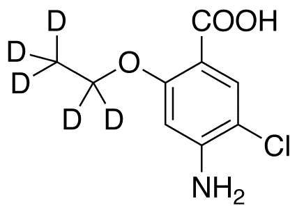  4-Amino-5-chloro-2-ethoxybenzoic Acid-d<sub>5</sub>