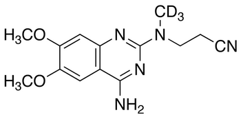 N-(4-Amino-6,7-dimethoxyquinazol-2-yl)-N-methyl-d<sub>3</sub>-2-cyanoethylamine