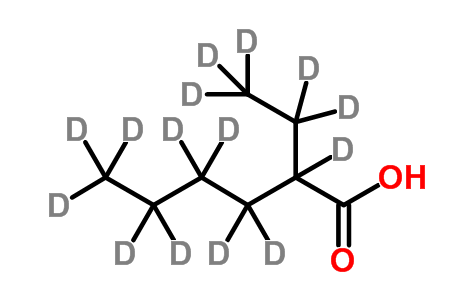 (+/-)-2-Ethylhexanoic-d<sub>15</sub> Acid