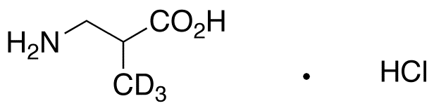 3-Aminoisobutyric acid-d<sub>3</sub> hydrochloride