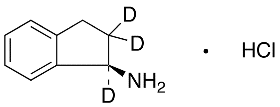(R)-1-Aminoindane-d<sub>3</sub> HCl