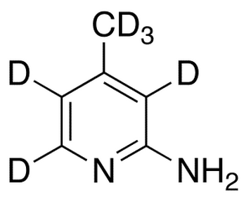 2-Amino-4-methylpyridine-d<sub>6</sub>