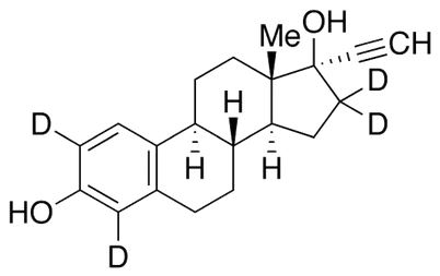 17α-Ethynylestradiol-2,4,16,16-d<sub>4</sub>
