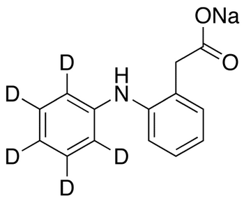 2-(Aminophenyl-d<sub>5</sub>)-phenylacetic Acid Sodium Salt