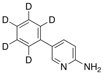 2-Amino-5-phenylpyridine-d<sub>5</sub>
