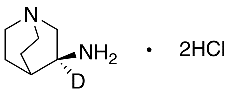 (3S)-Aminoquinuclidine-d<sub>1</sub> DiHCl
