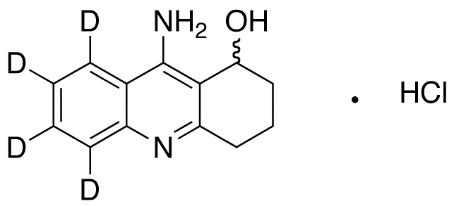 9-Amino-1,2,3,4-tetrahydroacridin-1-ol-d<sub>4</sub> HCl