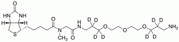 13-Amino-4,7,10-trioxatridecanyl-2,2’,3,3’,11,11’,12,12’-d<sub>8</sub>)-N-methyl-N-biotinylglycinamide