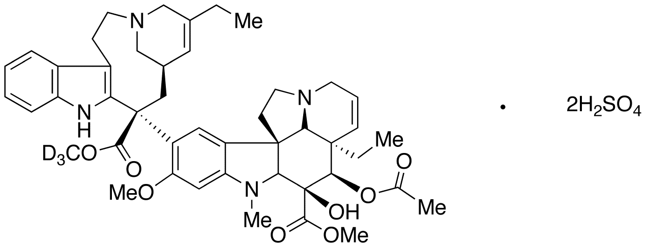 Anhydro Vinblastine-d<sub>3</sub> Disulfate Salt