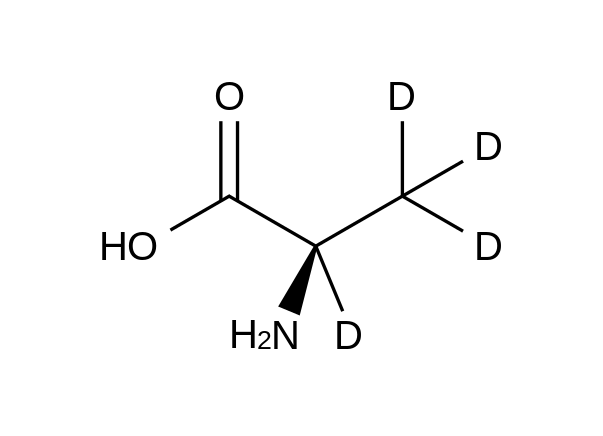 D-Alanine-2,3,3,3-d<sub>4</sub>