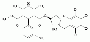 Barnidipine-d<sub>5</sub> Hydrochloride