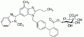 Telmisartan-d<sub>3</sub> Acyl-β-D-glucuronide